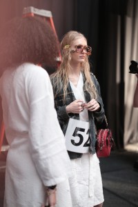 Backstage at Coach 1941 RTW Spring 2018