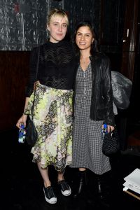 Greta Gerwig and Ana KayneOpening Ceremony show, Front Row, Spring Summer 2018, New York Fashion Week, USA - 10 Sep 2017