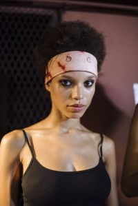 Model backstageBaja East show, Backstage, Spring Summer 2017, New York Fashion Week, USA - 09 Sep 2016