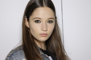 Model backstageCarolina Herrera show, Backstage, Spring Summer 2018, New York Fashion Week, USA - 11 Sep 2017