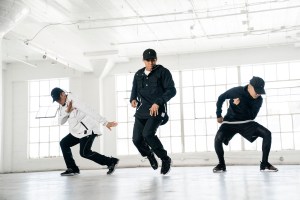 Images from the new Asics marketing campaign.