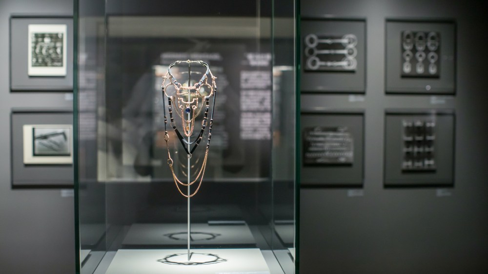 Hermès Heritage Exhibit Bows in Shanghai