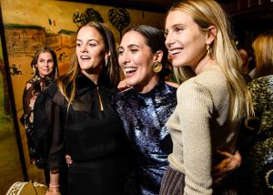 Charlotte Santo Domingo, Emilia Wickstead, Dree Hemingway