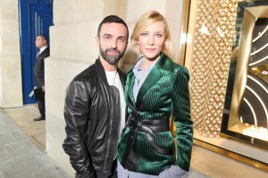 Nicolas Ghesquière and Cate Blanchett