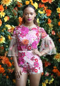 Serayah McNeillVeuve Cliquot Polo Classic, Inside, Los Angeles, USA - 14 Oct 2017