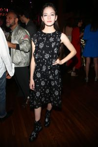 Mackenzie Foy in the front rowErdem x H&M Launch event, Front Row, Los Angeles, USA - 18 Oct 2017