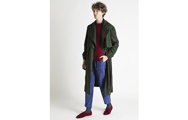 A look from the new wardrobe section of Solovière's e-shop.