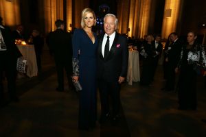 Robert Kraft, Dana Blumberg
Elton John Aids Foundation Fall Gala, Inside, New York, USA - 07 Nov 2017