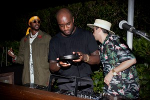 2 Chainz, Virgil Abloh and DJ Cassidy