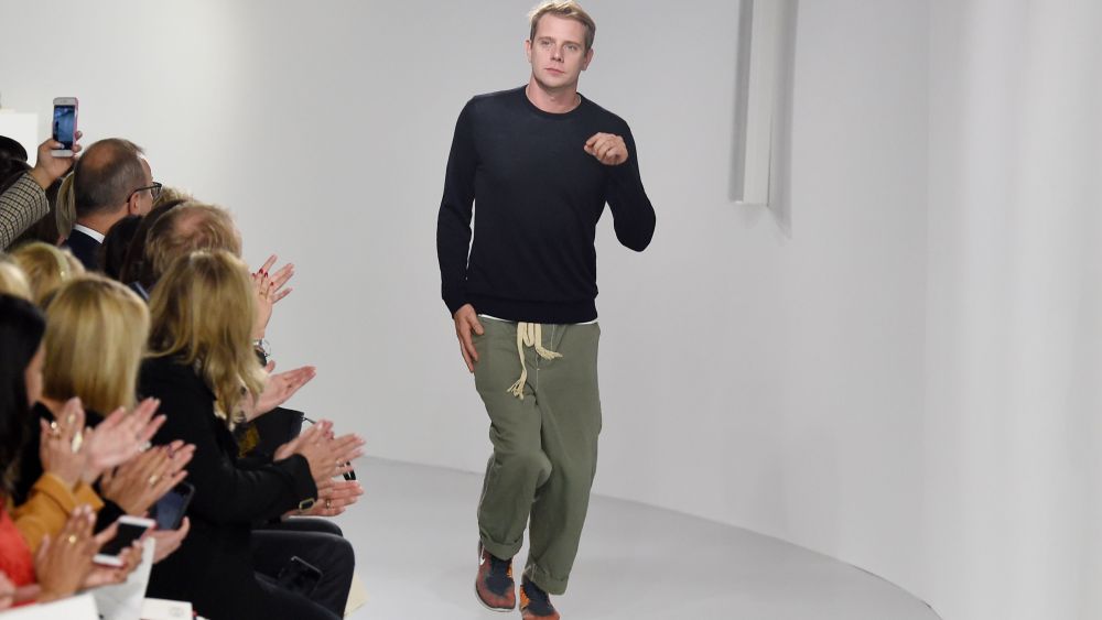 Jonathan Anderson on the catwalkLoewe show, Runway, Spring Summer 2018, Paris Fashion Week, France - 29 Sep 2017