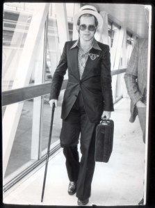 Elton John - Singer Elton John Pictured At London Airport Today.
Elton John - Singer Elton John Pictured At London Airport Today.