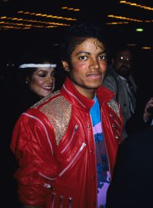 Michael and Latoya Jackson Pictured in Los Angeles California in 1983 
Michael and Latoya Jackson - 1983