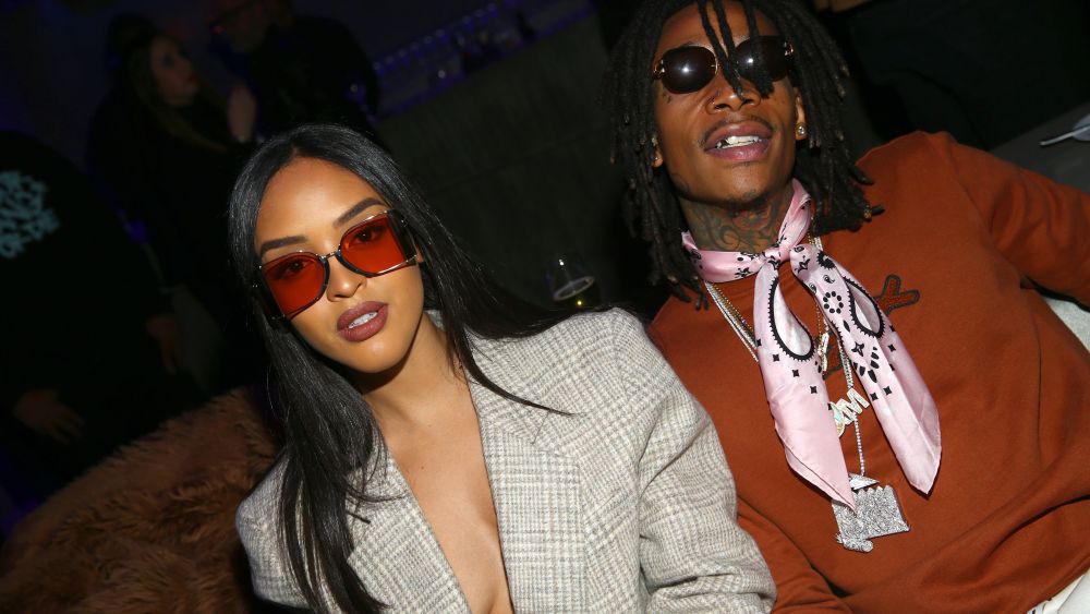 Izabela Guedes and Wiz KhalifaTriple X capsule collection launch party, Los Angeles, USA - 05 Dec 2017