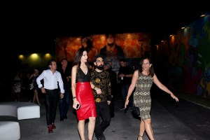 The scene at Wynwood Walls.