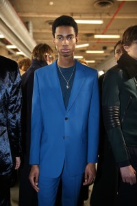 Backstage at Paul Smith Men's Fall 2018