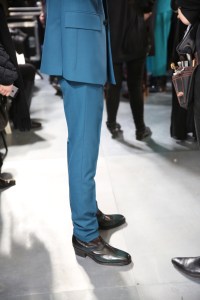 Backstage at Paul Smith Men's Fall 2018