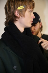 Backstage at Paul Smith Men's Fall 2018