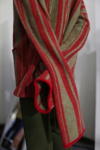 Backstage at Acne Studios Men's Fall 2018