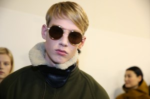 Backstage at Cerrutti 1881 Men's Fall 2018