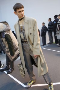 Backstage at Lanvin Men's Fall 2018
