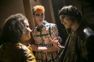 Backstage at Charles Jeffrey Loverboy Men's Fall 2018