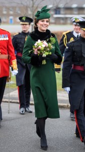 Catherine Duchess of CambridgeDuke and Duchess of Cambridge attend St Patrick's Day Parade, Cavalry Barracks, Hounslow, UK - 17 Mar 2018The Duke of Cambridge, Colonel of the Irish Guards, accompanied by The Duchess of Cambridge, will visit the 1st Battalion Irish Guards at the St. Patrick's Day Parade, Cavalry Barracks, Hounslow on Saturday 17th March.