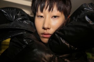 Backstage at Juun J Men's Fall 2018