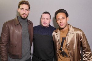 Kevin Trapp, Kim Jones and Neymar Jr.