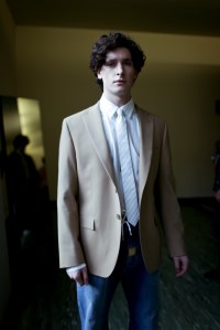 Backstage at MSGM Men's Fall 2018