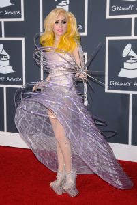 Lady Gaga
52nd Annual Grammy Awards, Arrivals, Los Angeles, America - 31 Jan 2010