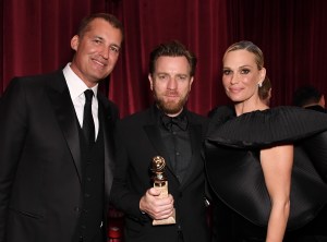 Scott Stuber, Ewan McGregor and Molly Sims
Netflix Golden Globes After Party, Inside, Los Angeles, USA - 07 Jan 2018