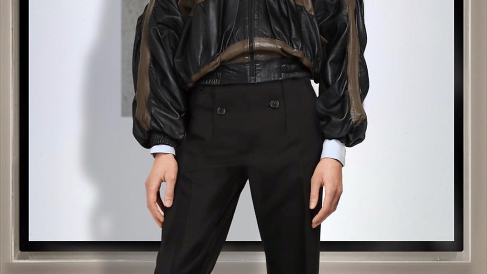 A look from Stefano Pilati's Upcoming Collection.