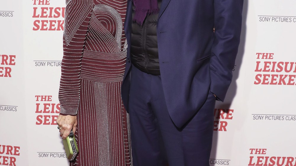 Helen Mirren and Donald Sutherland'The Leisure Seeker' film screening, Arrivals, New York, USA - 11 Jan 2018