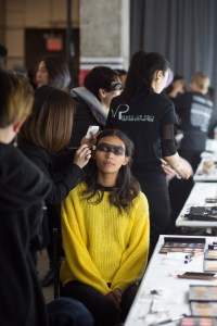 Backstage at Dyne Men's Fall 2018