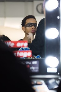 Backstage at Dyne Men's Fall 2018
