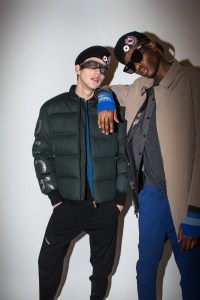 Backstage at Dyne Men's Fall 2018