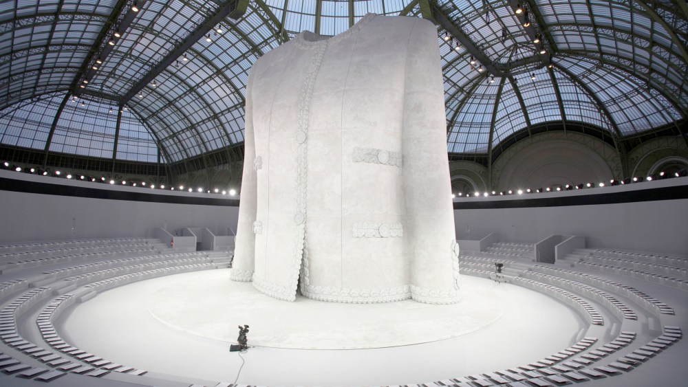 Chanel show set at the Grand Palais