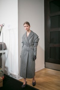 Backstage at Christopher Kane RTW Fall 2018