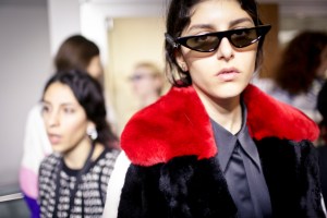 Backstage at MSGM RTW Fall 2018