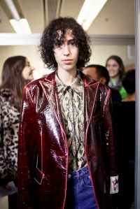 Backstage at MSGM RTW Fall 2018