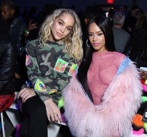 Jasmine Sanders and Serayah McNeill