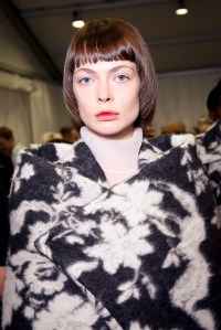 Backstage at Jil Sander RTW Fall 2018