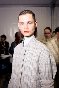 Backstage at Jil Sander RTW Fall 2018