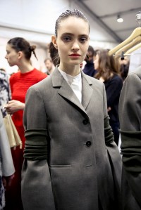 Backstage at Jil Sander RTW Fall 2018