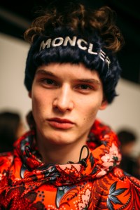 Backstage at Moncler Genius Collection RTW Fall 2018
