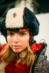 Backstage at Moncler Genius Collection RTW Fall 2018