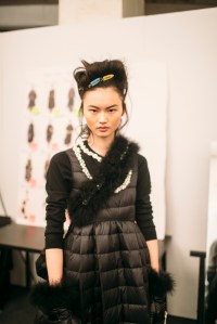 Backstage at Moncler Genius Collection RTW Fall 2018