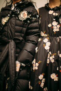 Backstage at Moncler Genius Collection RTW Fall 2018