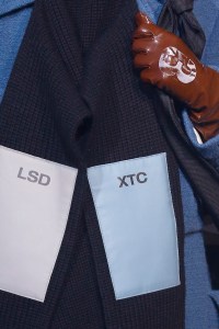 Detail of Raf Simons Men's Fall 2018
