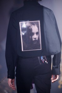Detail of Raf Simons Men's Fall 2018